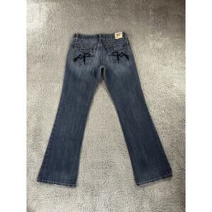 Chip‎ And Pepper Jeans Women 28x30 Low Rise Bootcut Western Festival Boho Jr 7
